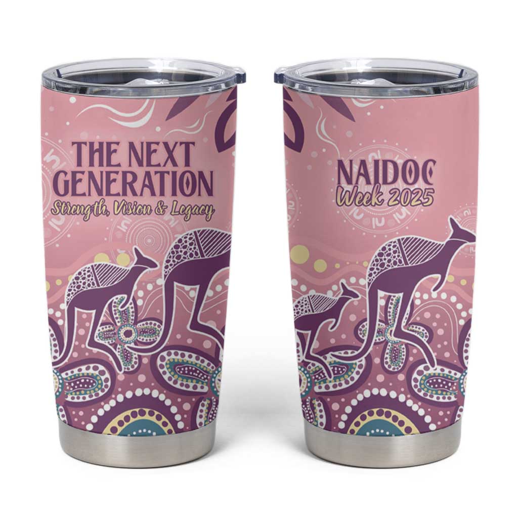NAIDOC Week 2025 Indigenous Tumbler Cup Pastel Dream