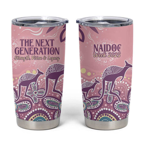 NAIDOC Week 2025 Indigenous Tumbler Cup Pastel Dream