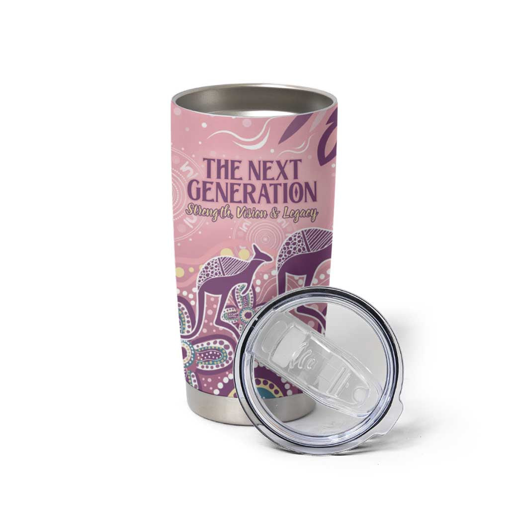 NAIDOC Week 2025 Indigenous Tumbler Cup Pastel Dream