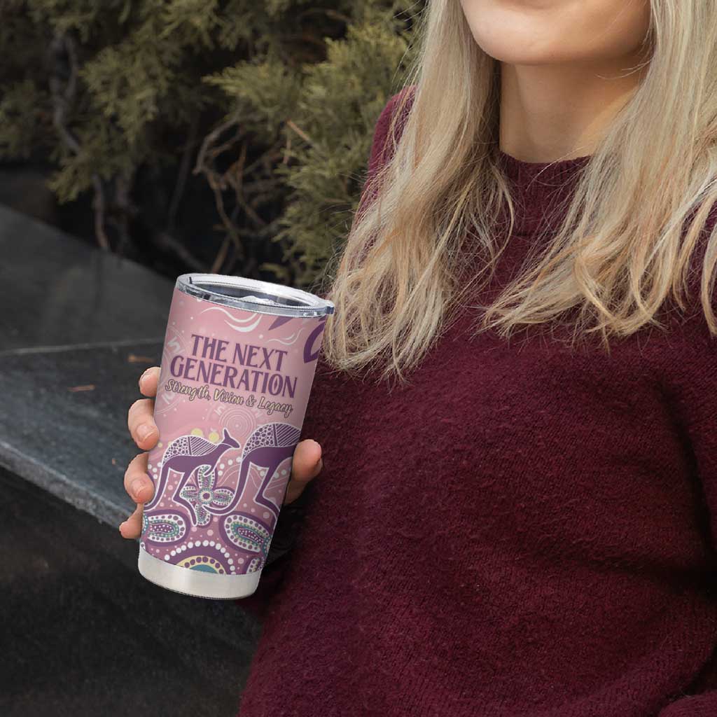 NAIDOC Week 2025 Indigenous Tumbler Cup Pastel Dream
