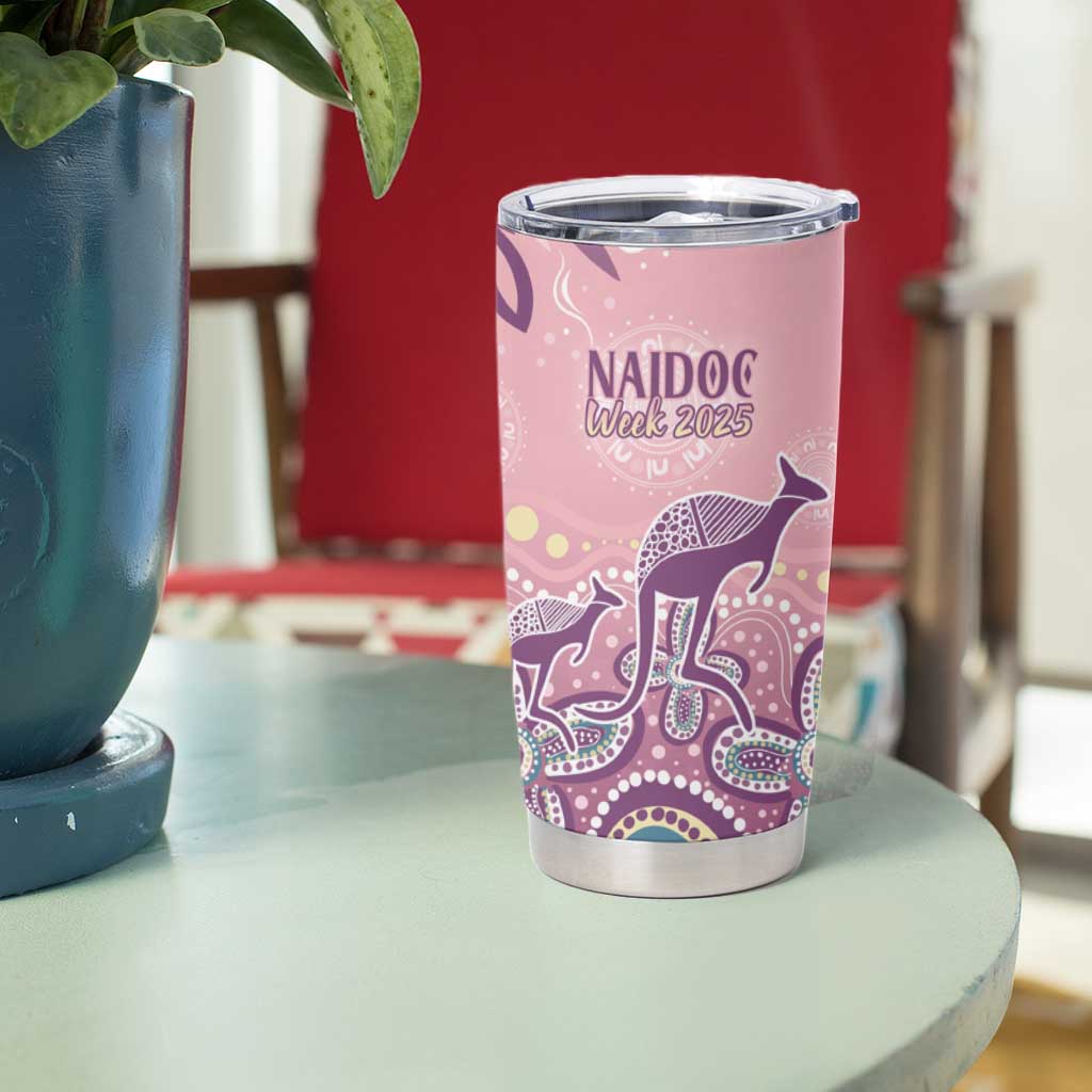 NAIDOC Week 2025 Indigenous Tumbler Cup Pastel Dream