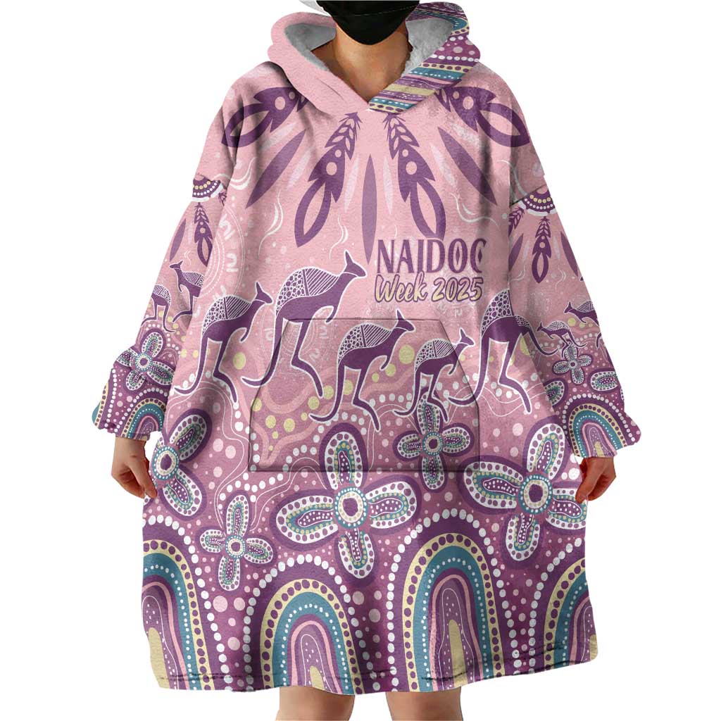NAIDOC Week 2025 Indigenous Wearable Blanket Hoodie Pastel Dream