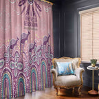 NAIDOC Week 2025 Indigenous Window Curtain Pastel Dream