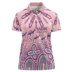NAIDOC Week 2025 Indigenous Women Polo Shirt Pastel Dream