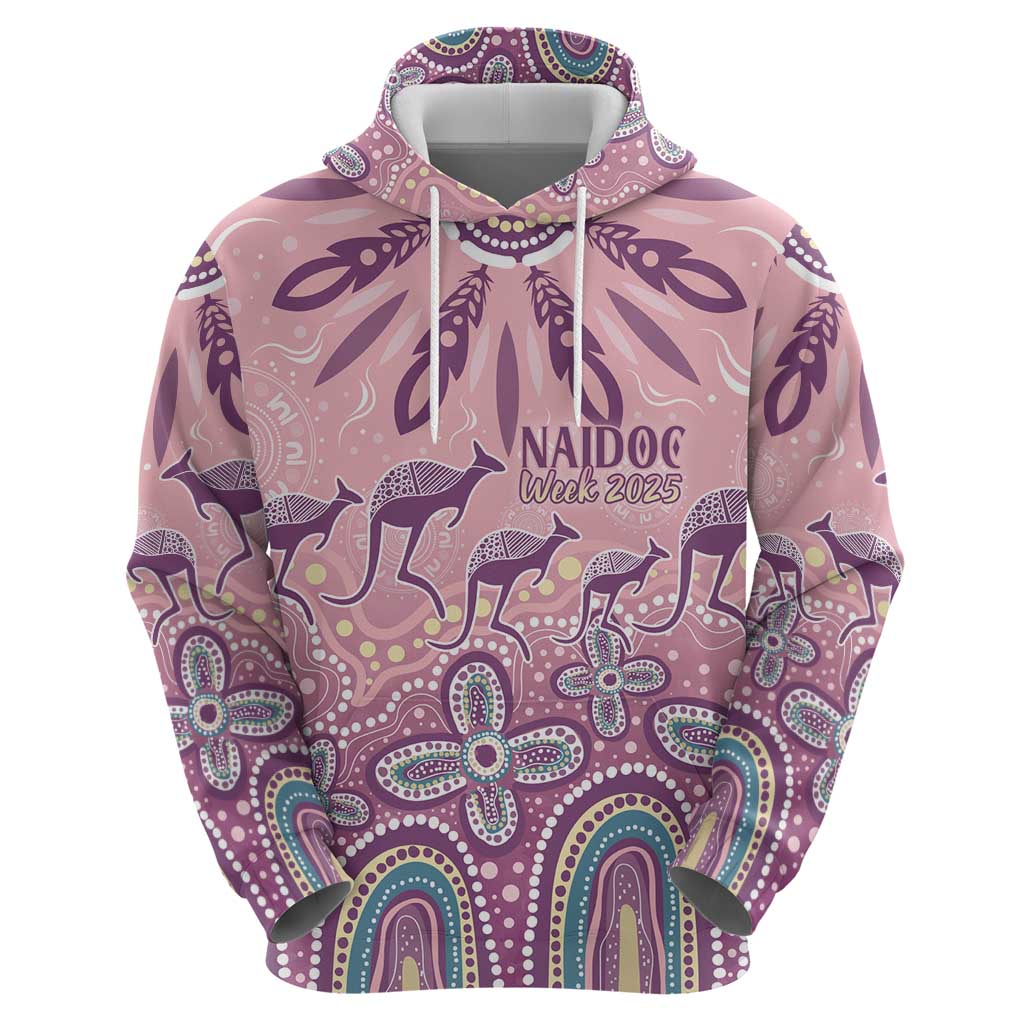 NAIDOC Week 2025 Indigenous Zip Hoodie Pastel Dream