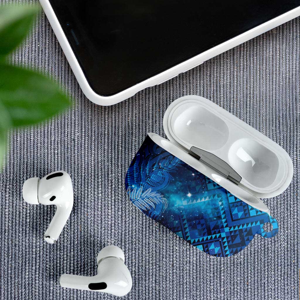 Aotearoa Taniko Matariki AirPods Case Cosmic Blue