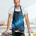 Aotearoa Taniko Matariki Apron Cosmic Blue