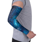 Aotearoa Taniko Matariki Arm Sleeves Cosmic Blue