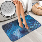 Aotearoa Taniko Matariki Bathroom Set Cosmic Blue