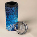Aotearoa Taniko Matariki 4 in 1 Can Cooler Tumbler Cosmic Blue