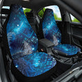 Aotearoa Taniko Matariki Car Seat Cover Cosmic Blue