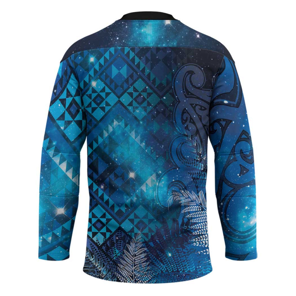 Aotearoa Taniko Matariki Hockey Jersey Cosmic Blue
