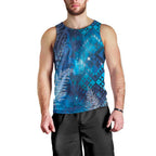 Aotearoa Taniko Matariki Men Tank Top Cosmic Blue