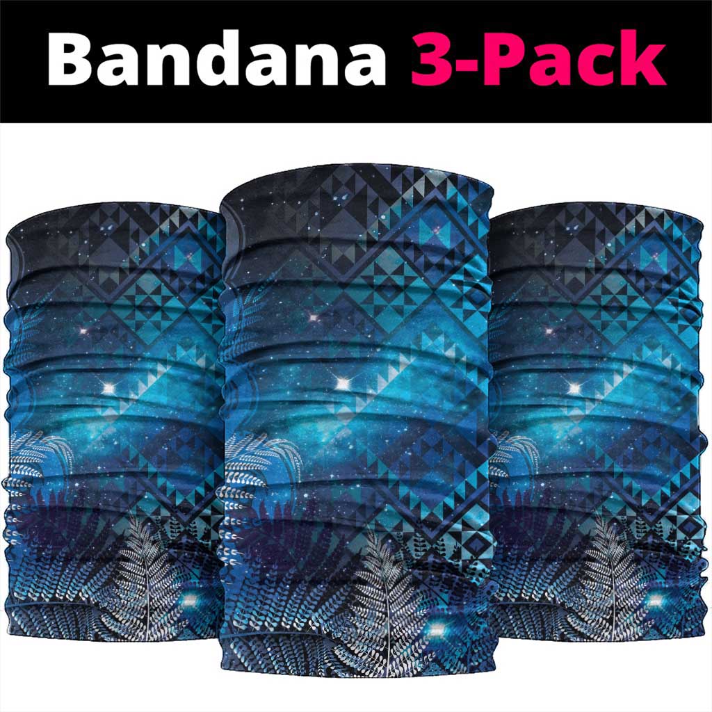 Aotearoa Taniko Matariki Neck Gaiter Cosmic Blue