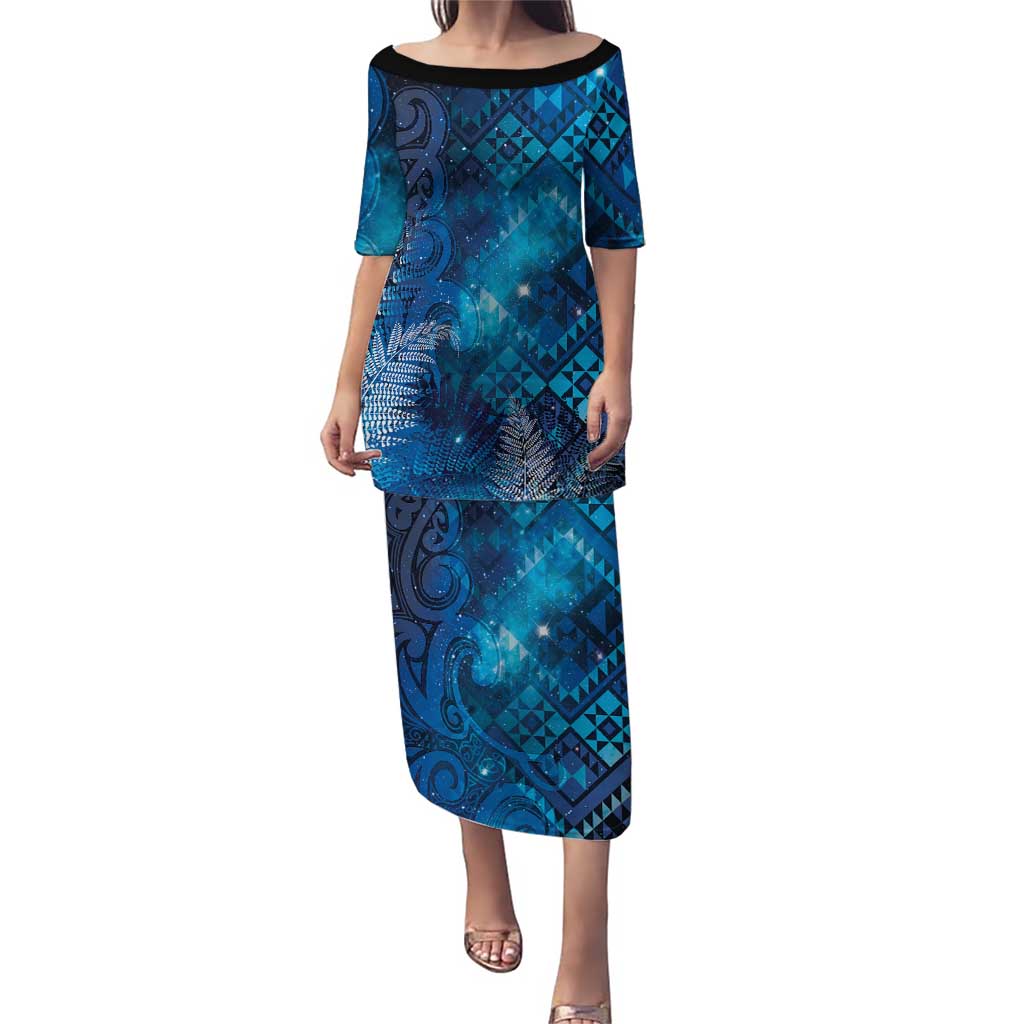 Aotearoa Taniko Matariki Puletasi Cosmic Blue
