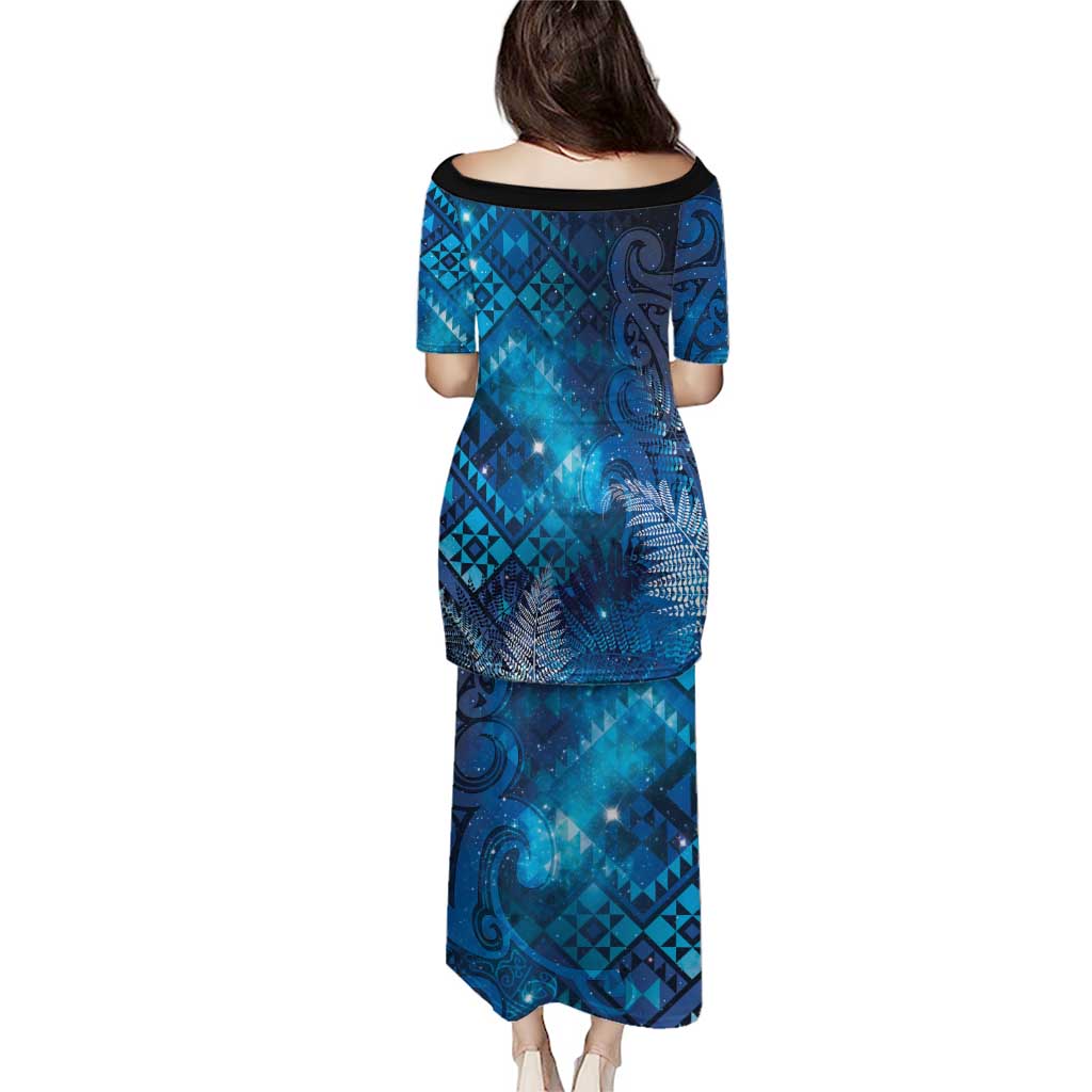 Aotearoa Taniko Matariki Puletasi Cosmic Blue