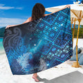 Aotearoa Taniko Matariki Sarong Cosmic Blue