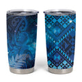 Aotearoa Taniko Matariki Tumbler Cup Cosmic Blue
