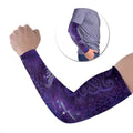 Aotearoa Taniko Matariki Arm Sleeves Cosmic Violet
