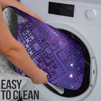 Aotearoa Taniko Matariki Bathroom Set Cosmic Violet