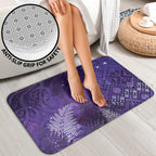 Aotearoa Taniko Matariki Bathroom Set Cosmic Violet