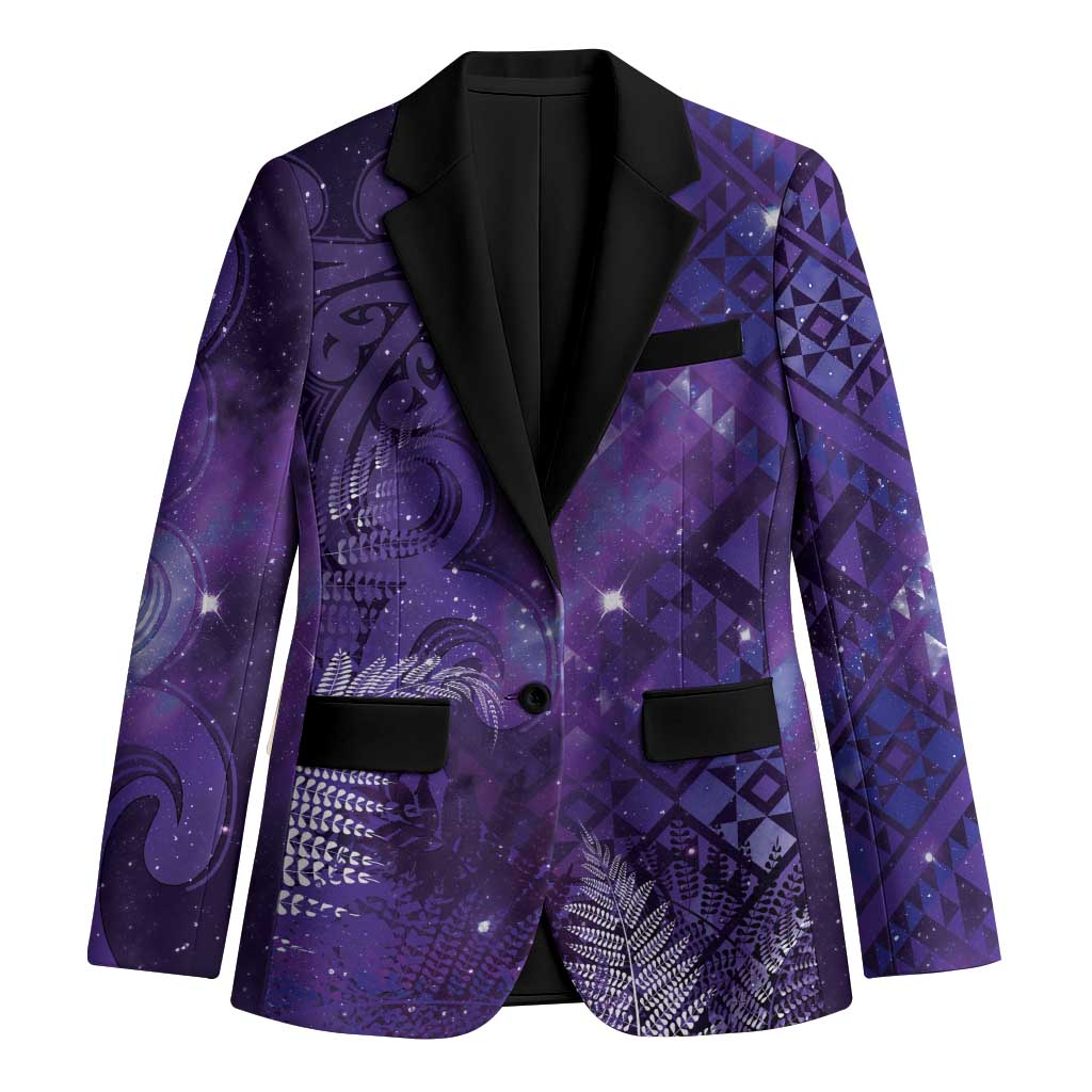 Aotearoa Taniko Matariki Blazer Cosmic Violet
