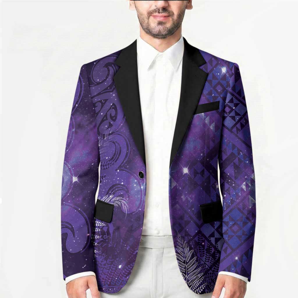 Aotearoa Taniko Matariki Blazer Cosmic Violet