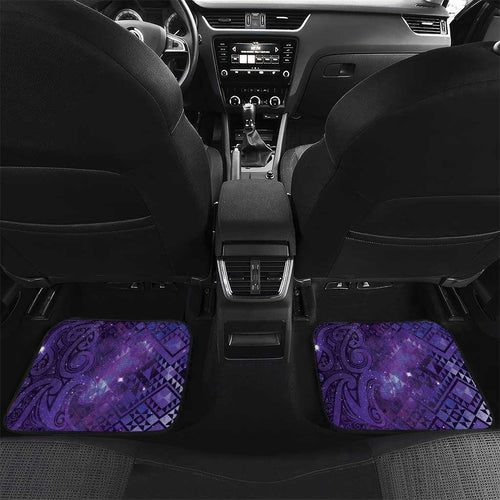 Aotearoa Taniko Matariki Car Mats Cosmic Violet