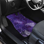 Aotearoa Taniko Matariki Car Mats Cosmic Violet