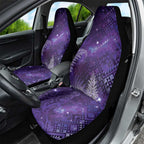 Aotearoa Taniko Matariki Car Seat Cover Cosmic Violet