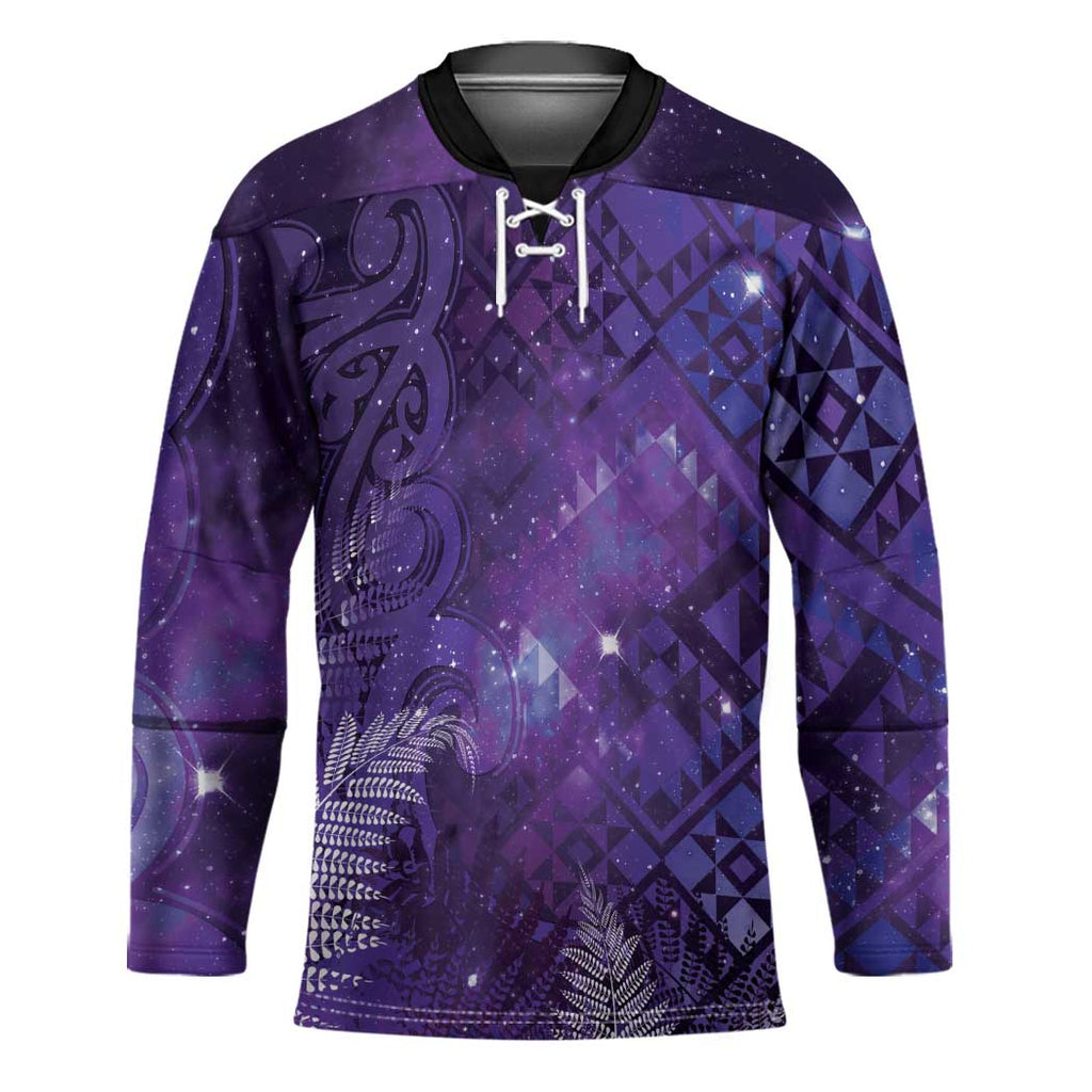 Aotearoa Taniko Matariki Hockey Jersey Cosmic Violet