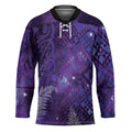 Aotearoa Taniko Matariki Hockey Jersey Cosmic Violet