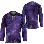 Aotearoa Taniko Matariki Hockey Jersey Cosmic Violet