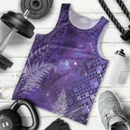 Aotearoa Taniko Matariki Men Tank Top Cosmic Violet