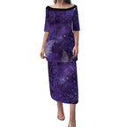 Aotearoa Taniko Matariki Puletasi Cosmic Violet
