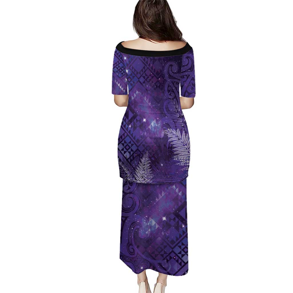 Aotearoa Taniko Matariki Puletasi Cosmic Violet