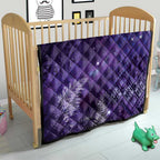 Aotearoa Taniko Matariki Quilt Cosmic Violet