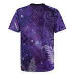 Aotearoa Taniko Matariki Rugby Jersey Cosmic Violet