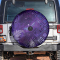 Aotearoa Taniko Matariki Spare Tire Cover Cosmic Violet