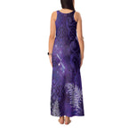 Aotearoa Taniko Matariki Tank Maxi Dress Cosmic Violet