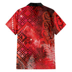 Aotearoa Taniko Matariki Hawaiian Shirt Cosmic Red
