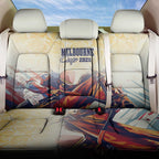 Melbourne Horse Racing Back Car Seat Cover Yellow Rose Champion LT7