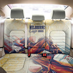 Melbourne Horse Racing Back Car Seat Cover Yellow Rose Champion LT7