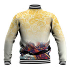 Melbourne Horse Racing Baseball Jacket Yellow Rose Champion LT7