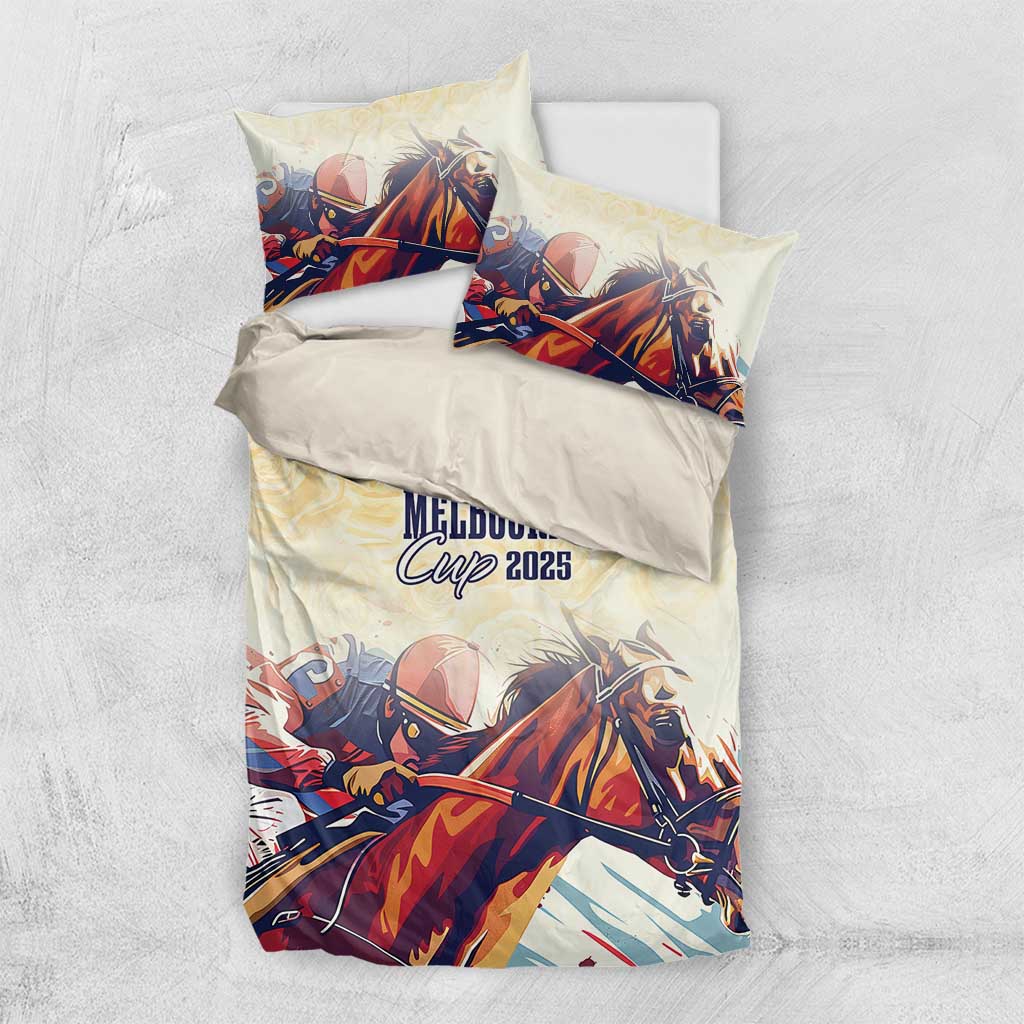 Melbourne Horse Racing Bedding Set Yellow Rose Champion LT7