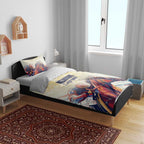 Melbourne Horse Racing Bedding Set Yellow Rose Champion LT7