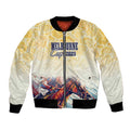 Melbourne Horse Racing Bomber Jacket Yellow Rose Champion LT7