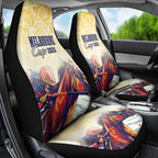 Melbourne Horse Racing Car Seat Cover Yellow Rose Champion LT7