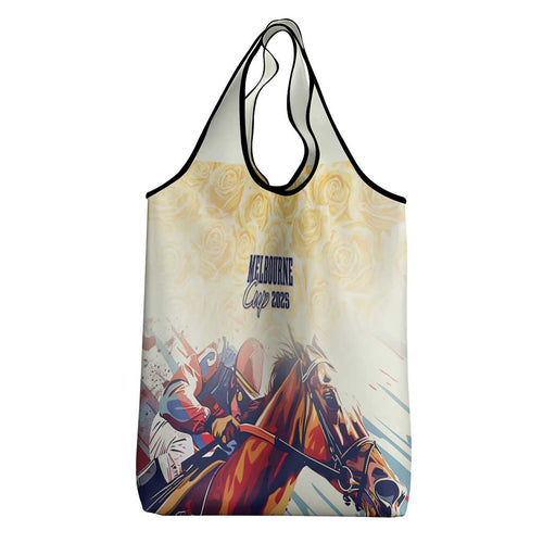 Melbourne Horse Racing Grocery Bag Yellow Rose Champion LT7