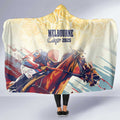 Melbourne Horse Racing Hooded Blanket Yellow Rose Champion LT7